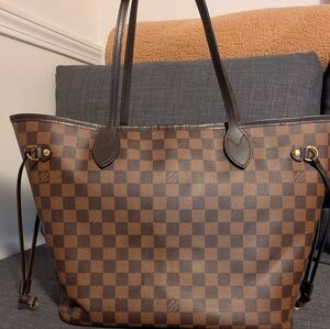 Louis Vuitton Neverfull MM Tote | Damier Ebene | Authentic